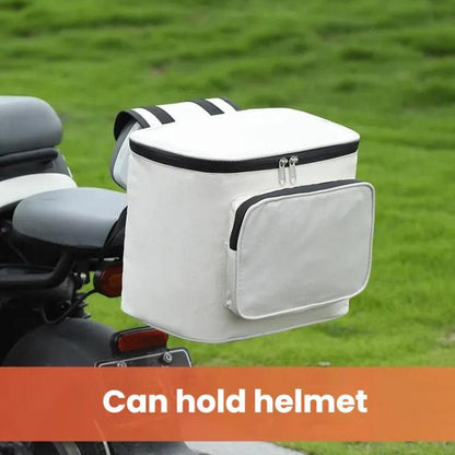Electrical Motorcycle Waterproof Rear Backrest Hanging Bag Large Capacity Helmet Storage Bag