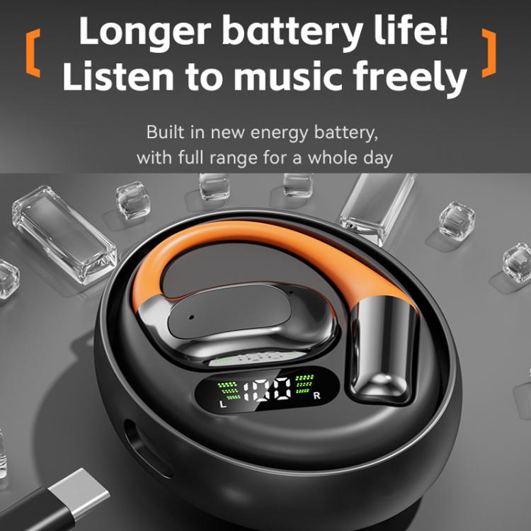 M113 AI Translation Bluetooth Headset Ear-hook Real Time Translation Earbuds 144 Voice Translator, M113