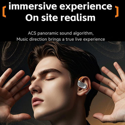 M113 AI Translation Bluetooth Headset Ear-hook Real Time Translation Earbuds 144 Voice Translator, M113