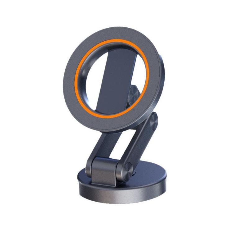JK-319 Universal Foldable Car Cell Phone Holder Car Dashboard Rotating Magnetic Navigation Mount