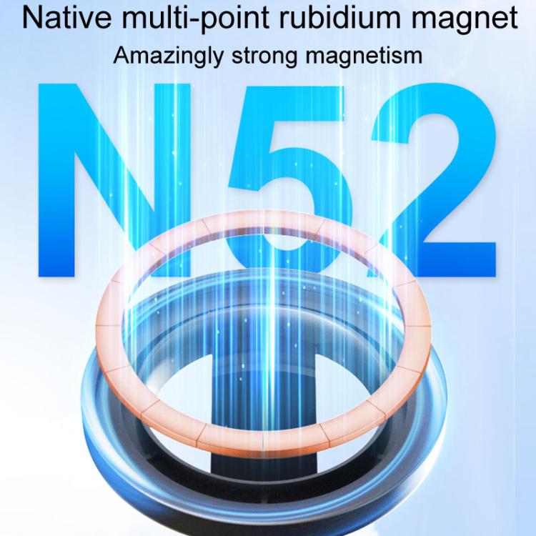 JK-319 Universal Foldable Car Cell Phone Holder Car Dashboard Rotating Magnetic Navigation Mount