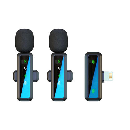 H63 Wireless Lavalier Microphone Live Shooting Audio Noise Canceling Device, Single Mic, Dual Mic