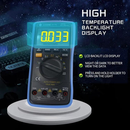 Auto Range Digital Multimeter LCD Display Tester Pen High Precision Measurement Of Capacitance Voltage Current, DT-17N