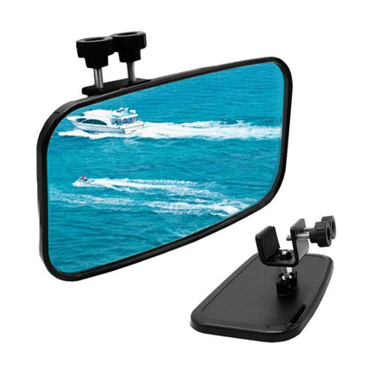 Universal Offshore Yacht Square Center Mirror Rearview Mirror Reflector