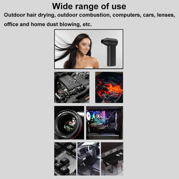 X5 130000 RPM High Speed Motor Dust Blowing Handheld Fan Mini Outdoor Camping Fire Blower