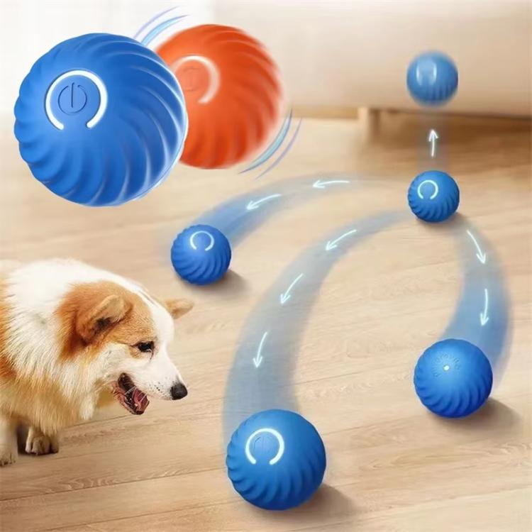 Petgravity Smart Self Rolling Ball Interactive Dog Toys Rechargeable Dog Ball Replaceable Shell, 67mm Blue, 67mm Orange, 56mm Blue, 56mm Orange