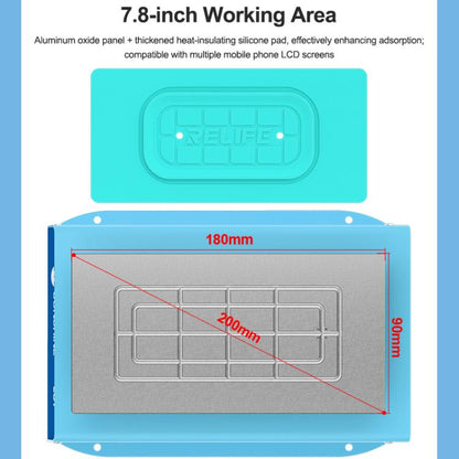 Mobile Phone LCD Screen Repair Heated Separator Curved Straight Screen Frame Removal Machine, LS1