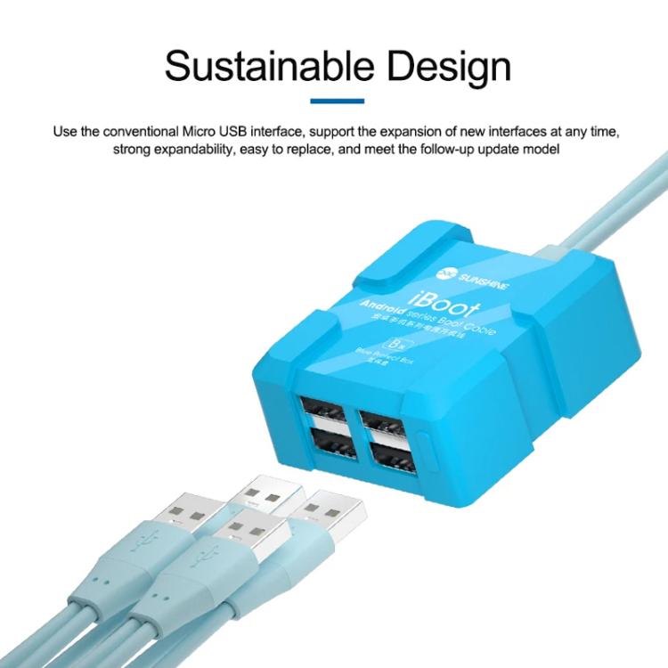 For Android 5V Power Cable Mobile Phone Repair Tool Battery Power Test Boot Cable, SUNSHINE iBoot B