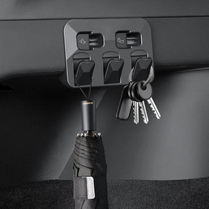 For Tesla Model Y Car Hidden Trunk Modification Button Folding Hook, For Tesla Model Y