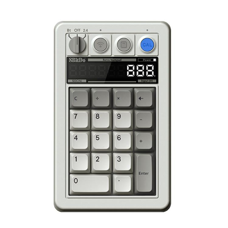 8BitDo Retro18 Tri-mode Connection Computer Mechanical Numeric Keyboard Counter 2 In 1