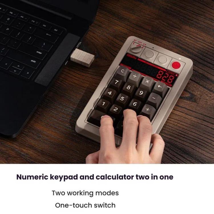 8BitDo Retro18 Tri-mode Connection Computer Mechanical Numeric Keyboard Counter 2 In 1