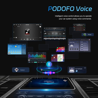 10 Inch Android 13.0 Universal Player Car Reversing Center Control Integrated Machine, 4+64G