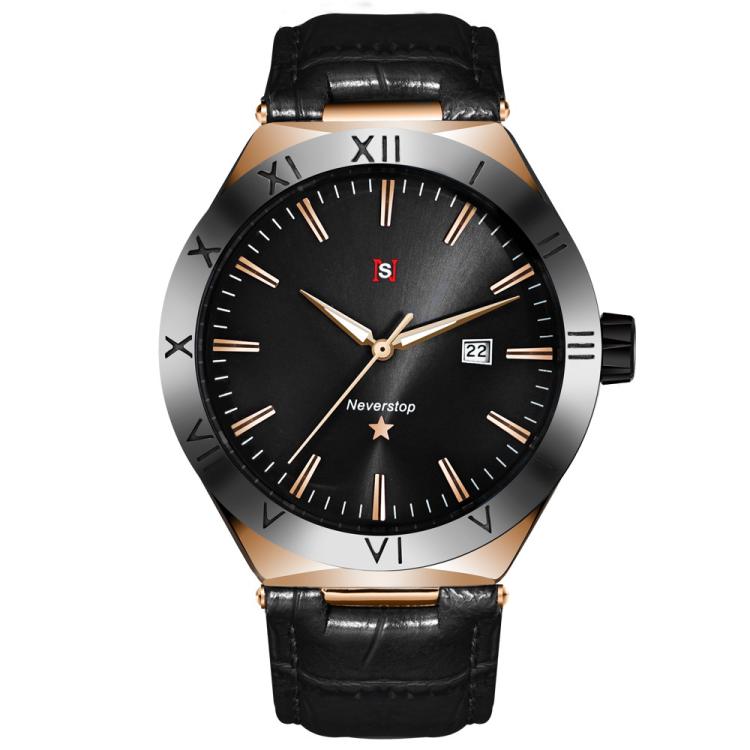 YAZOLE N953 Simple Business Men Watch Luminous Calendar Student Watch