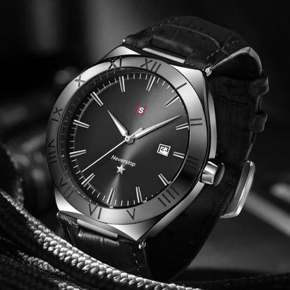 YAZOLE N953 Simple Business Men Watch Luminous Calendar Student Watch