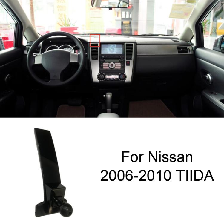For Nissan Left-Handed Drive Car Mobile Phone Holder Mounting Base, 06-10 TIIDA, 11-24 TIIDA, 06-11 SYLPHY (Screen Modification Available), 06-09 SYLPHY, 12-19 SYLPHY / 20-22 SYLPHY Classic, 20-26 SYLPHY 14Gen, 20-26 SYLPHY (Left), 22 SYLPHY e-POWER