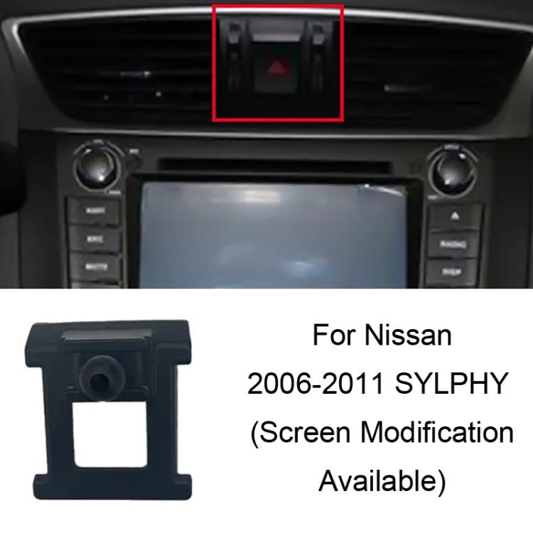 For Nissan Left-Handed Drive Car Mobile Phone Holder Mounting Base, 06-10 TIIDA, 11-24 TIIDA, 06-11 SYLPHY (Screen Modification Available), 06-09 SYLPHY, 12-19 SYLPHY / 20-22 SYLPHY Classic, 20-26 SYLPHY 14Gen, 20-26 SYLPHY (Left), 22 SYLPHY e-POWER
