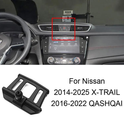 For Nissan Left-Handed Drive Car Mobile Phone Holder Mounting Base, 06-10 TIIDA, 11-24 TIIDA, 06-11 SYLPHY (Screen Modification Available), 06-09 SYLPHY, 12-19 SYLPHY / 20-22 SYLPHY Classic, 20-26 SYLPHY 14Gen, 20-26 SYLPHY (Left), 22 SYLPHY e-POWER