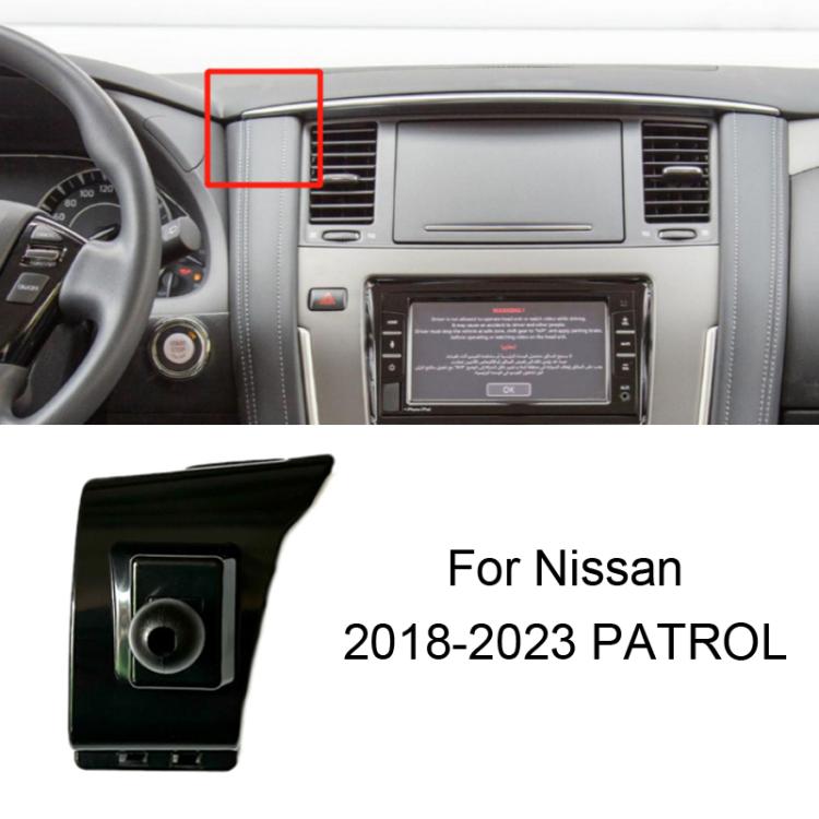 For Nissan Left-Handed Drive Car Mobile Phone Holder Mounting Base, 06-10 TIIDA, 11-24 TIIDA, 06-11 SYLPHY (Screen Modification Available), 06-09 SYLPHY, 12-19 SYLPHY / 20-22 SYLPHY Classic, 20-26 SYLPHY 14Gen, 20-26 SYLPHY (Left), 22 SYLPHY e-POWER