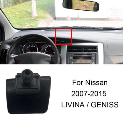 For Nissan Left-Handed Drive Car Mobile Phone Holder Mounting Base, 06-10 TIIDA, 11-24 TIIDA, 06-11 SYLPHY (Screen Modification Available), 06-09 SYLPHY, 12-19 SYLPHY / 20-22 SYLPHY Classic, 20-26 SYLPHY 14Gen, 20-26 SYLPHY (Left), 22 SYLPHY e-POWER