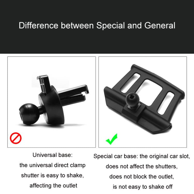 For Nissan Left-Handed Drive Car Mobile Phone Holder Mounting Base, 06-10 TIIDA, 11-24 TIIDA, 06-11 SYLPHY (Screen Modification Available), 06-09 SYLPHY, 12-19 SYLPHY / 20-22 SYLPHY Classic, 20-26 SYLPHY 14Gen, 20-26 SYLPHY (Left), 22 SYLPHY e-POWER
