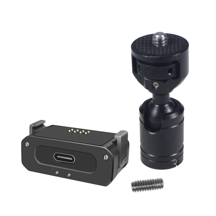 For DJI Osmo Action 2 Camera Magnetic Charging Base with 1/4 Inch & Arri Hole, Only Base, Set A, Set B, Set C, Set D