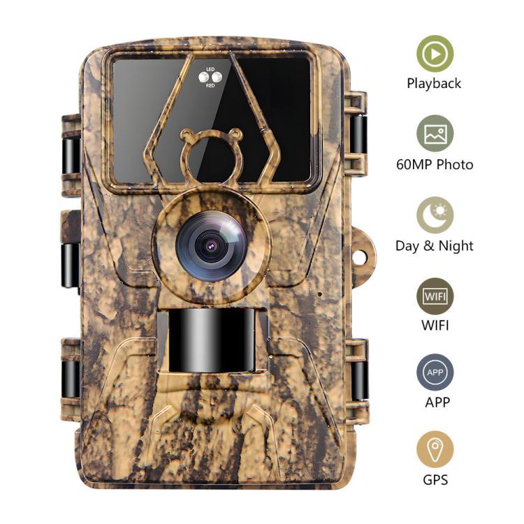 Ultra HD 8K Video 60MP Photo APP WIFI Outdoor Hunting Camera, PR801W WIFI Version