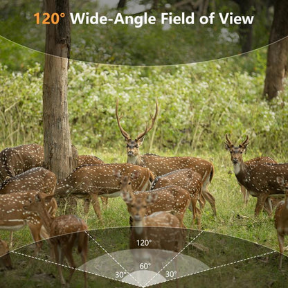 Wifi 8K Hunting Camera Outdoor Day Night Dual-use Photo Recording HD Monitoring, PR802W