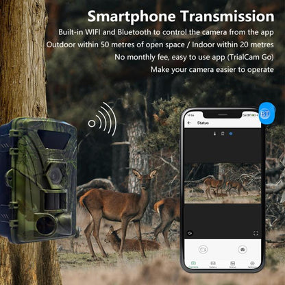 Wifi 8K Hunting Camera Outdoor Day Night Dual-use Photo Recording HD Monitoring, PR802W