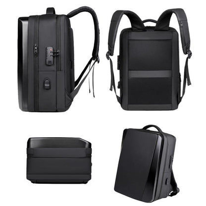 OUMANTU 966 Large-Capacity Waterproof Three-Dimensional Password Lock Laptop Backpack