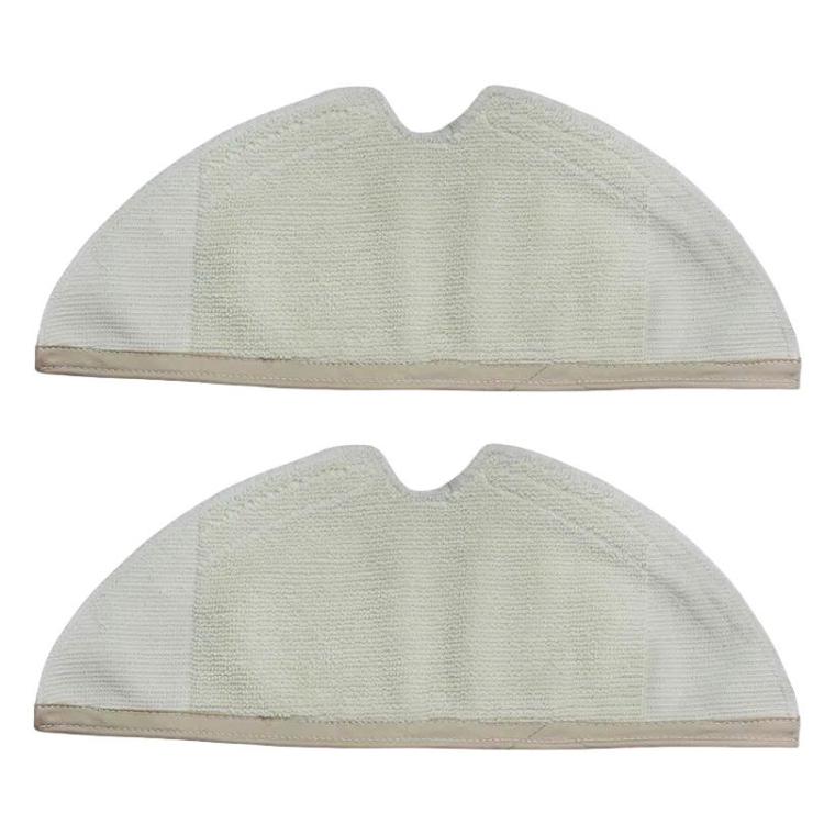 2pcs /pack Rag Mop Pad For Xiaomi Mi Smart Robot 2nd Generation S50 S51 Vacuum Cleaner, 30x11cm