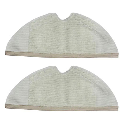 2pcs /pack Rag Mop Pad For Xiaomi Mi Smart Robot 2nd Generation S50 S51 Vacuum Cleaner, 30x11cm