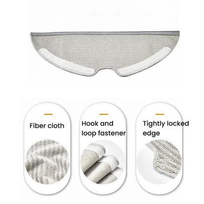 2pcs /Pack Mop Pads For Xiaomi Mijia 1C / 2C / 1T Robot Vacuum Cleaner Accessories