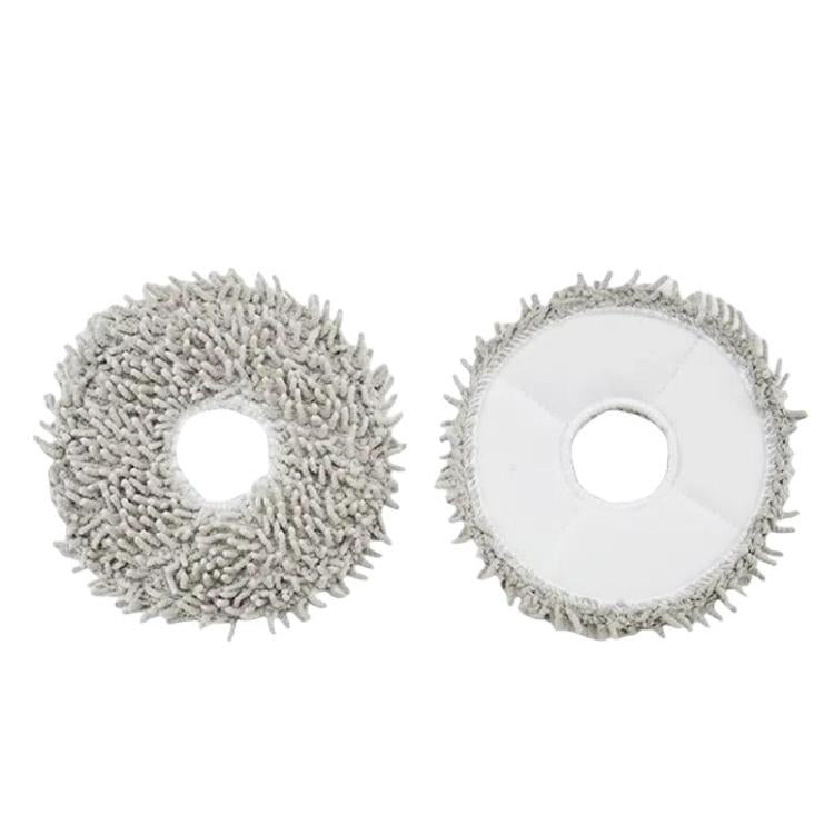 2pcs /Pack Mop Pads Rag For Ecovacs DEEBOT X1 TURBO / X1 PLUS/ X1 OMNI / T10 TURBO