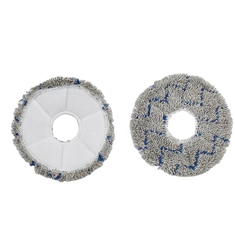 2pcs /Pack Mop Pads Rag For Ecovacs DEEBOT X1 TURBO / X1 PLUS/ X1 OMNI / T10 TURBO