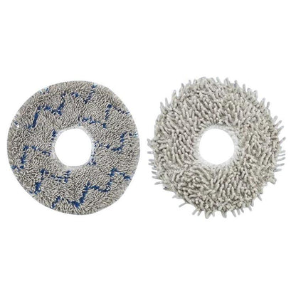 2pcs /Pack Mop Pads Rag For Ecovacs DEEBOT X1 TURBO / X1 PLUS/ X1 OMNI / T10 TURBO