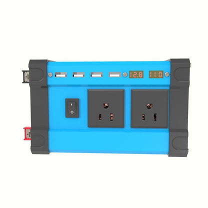 Gurxun 4 USB Ports Digital Display Modified Square Wave Inverter, 300W US Plug 12V To 110V, 500W US Plug 12V To 110V, 300W Brazil Plug 12V To 110V, 500W Brazil Plug 12V To 110V, 300W Brazil Plug 12V To 220V, 500W Brazil Plug 12V To 220V