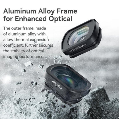 For DJI Pocket 3 aMagisn Magnetic Filter Accessories, 0.72X Wide Lens