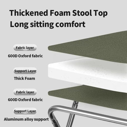 Naturehike Folding Stool Portable Outdoor Camping Aluminum Chair