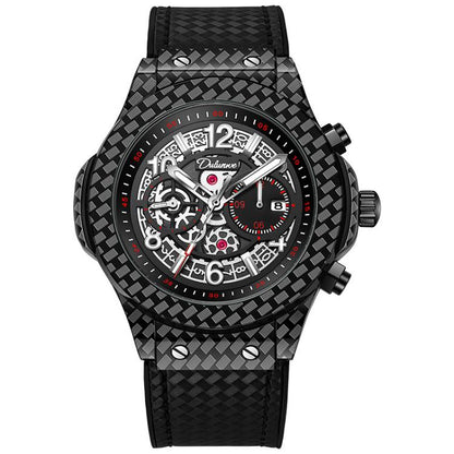 Dulunwe 6067A 30m Waterproof Luminous Automatic Mechanical Watch