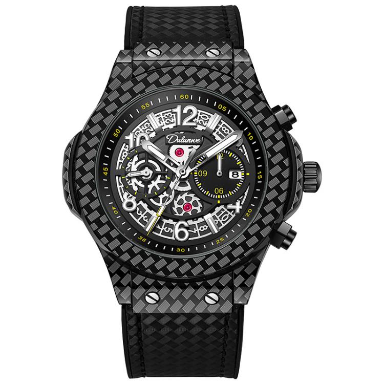 Dulunwe 6067A 30m Waterproof Luminous Automatic Mechanical Watch