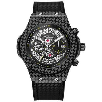 Dulunwe 6067A 30m Waterproof Luminous Automatic Mechanical Watch
