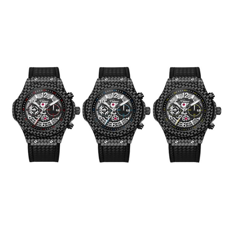 Dulunwe 6067A 30m Waterproof Luminous Automatic Mechanical Watch