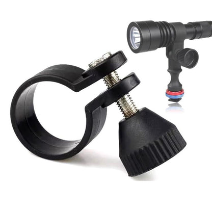 Adjustable Diving Flashlight Holder Mount Clamp For Dive Photography, Diameter 20mm, Diameter 22mm, Diameter 24mm, Diameter 26mm, Diameter 28mm, Diameter 30mm, Diameter 32mm, Diameter 34mm, Diameter 36mm, Diameter 38mm