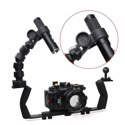 Adjustable Diving Flashlight Holder Mount Clamp For Dive Photography, Diameter 20mm, Diameter 22mm, Diameter 24mm, Diameter 26mm, Diameter 28mm, Diameter 30mm, Diameter 32mm, Diameter 34mm, Diameter 36mm, Diameter 38mm
