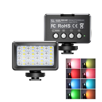 40 LEDs Fill Light 40m Waterproof Depth for Sports Cameras, SL-105RGB