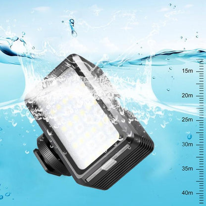 48 LEDs Dual-color 40m Diving Waterproof Fill Light Camera Video Photo Studio Light, SL-104