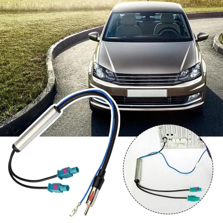 For Audi / Volkswagen Car Radio Antenna FM Amplifier Signal Booster