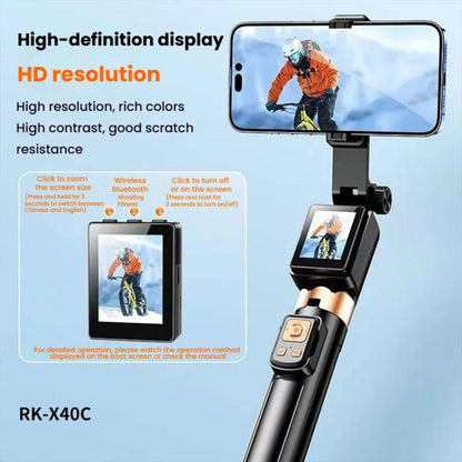 Mobile Phone Screen Mirroring Selfie Stick Real-time Display Mobile Phone Rear Photo Live Tripod Stand