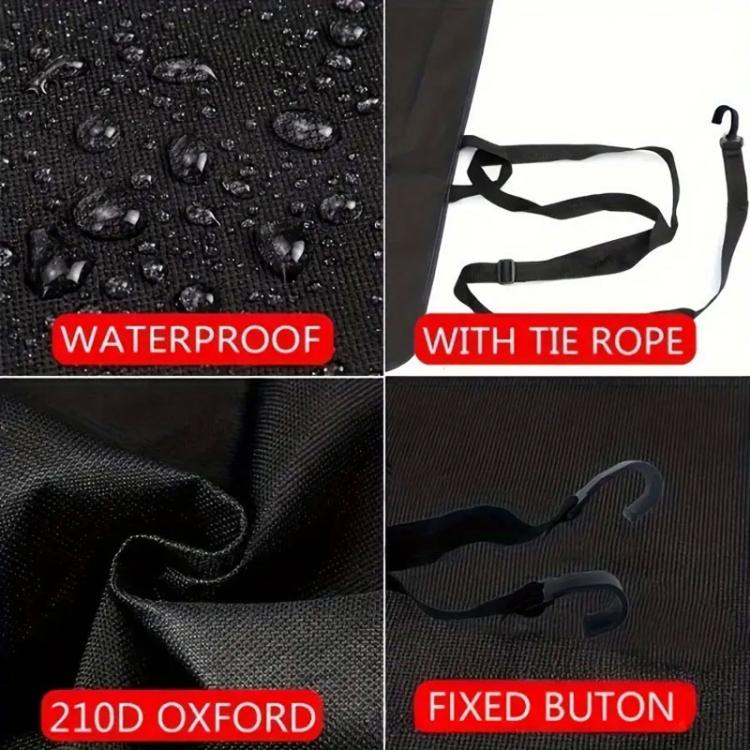 Thickened Waterproof Sunshade Oxford Cloth RV Tailgate Sunshade Cover For Ford Transit Custom, 176 x 114cm