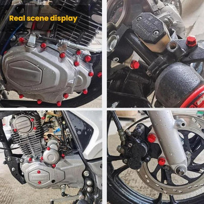 Motorcycle Scooter Modification Parts Screw Cover Decorative Screw Cap